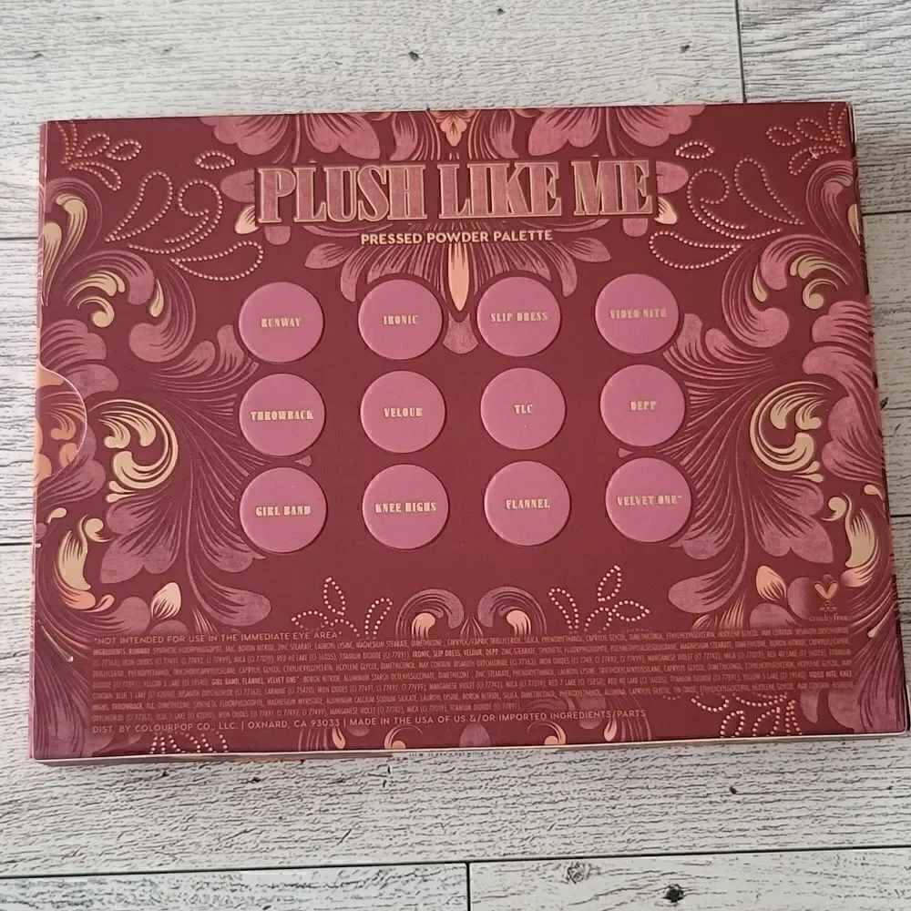 Colourpop Plush Like Me Pressed Powder Palette